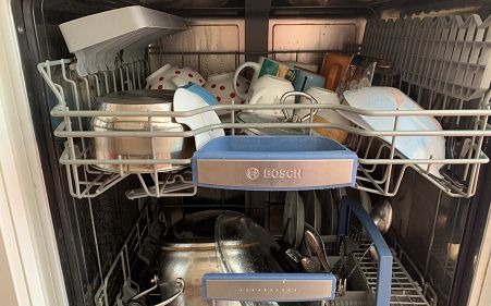 Посудомоечная машина Bosch не сушит посуду
