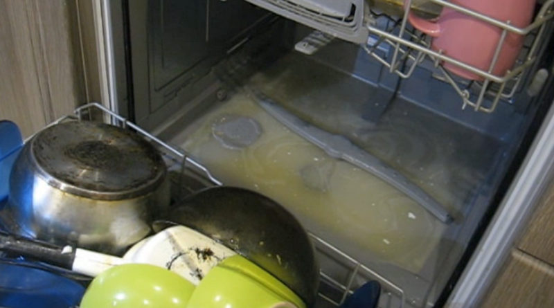 Ошибка E25 посудомоечной машины Бош